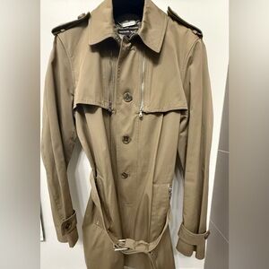 Michael Kors Brown Raincoat